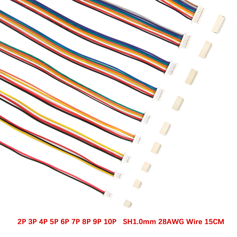 Diy Electronics Wire - 10 sets 150MM SH-1.0 DIY Wire