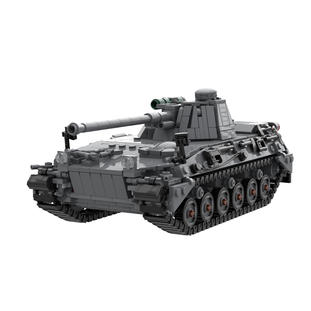 Diy Lego Electronics - Gobricks MOC Begleitpanzer 57 AIFSV tank