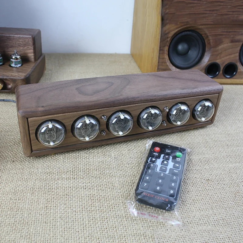 Diy Electronics Desk - Luxury Wood Nixie Tube Clock Digital