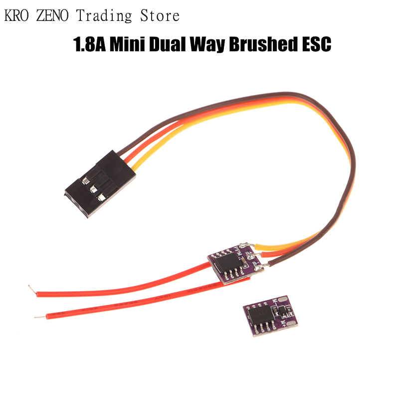 🔝1S 1.8A Dual Way Brushed ESC  - Diy Electronics Motor incelemesi ve fiyatı