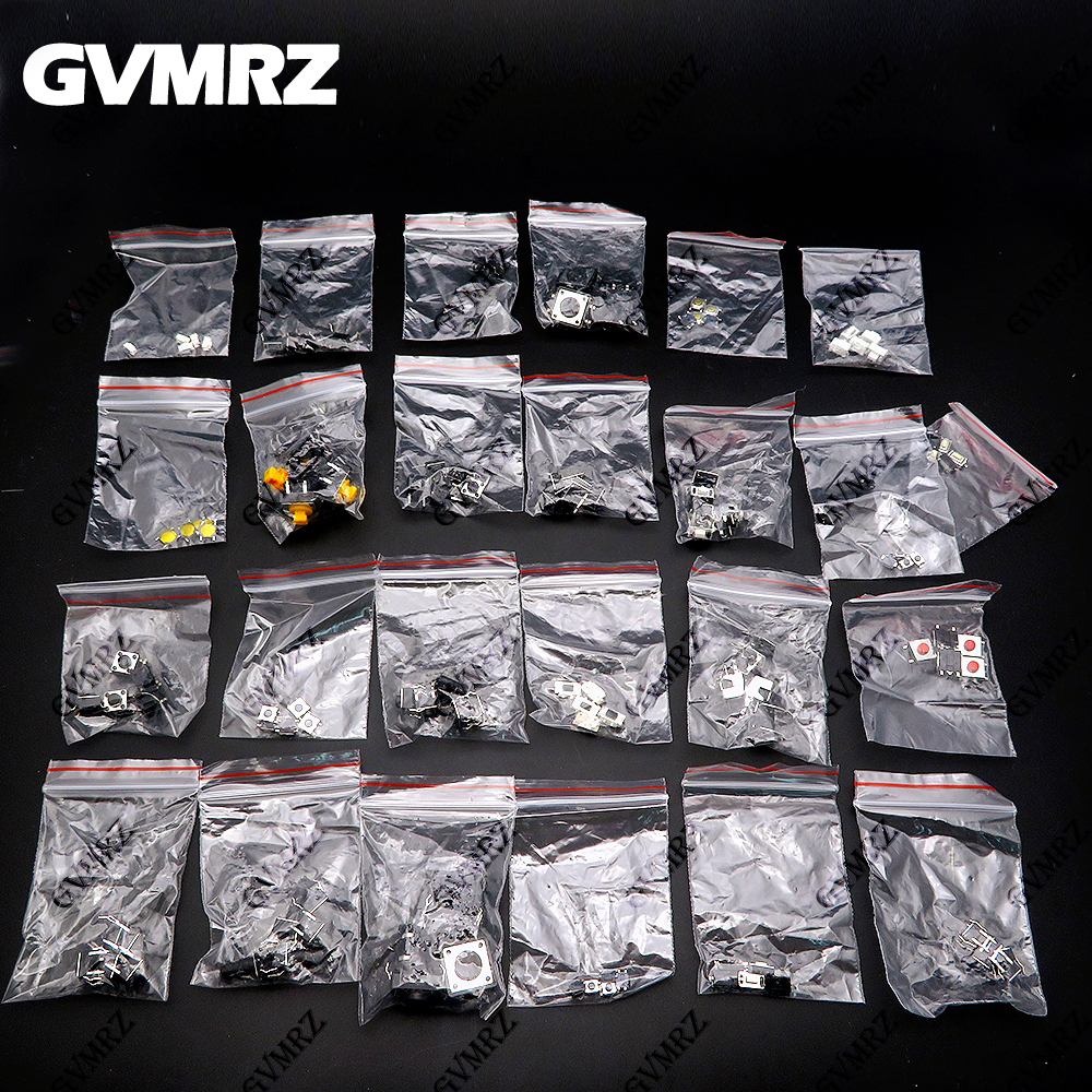 125PCS 25Values Assorted Push  - Diy Electronics Com incelemesi ve fiyatı