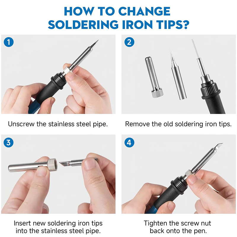 Adjustable Temp 220V 60W Elect - Soldering Iron Kit incelemesi ve fiyatı