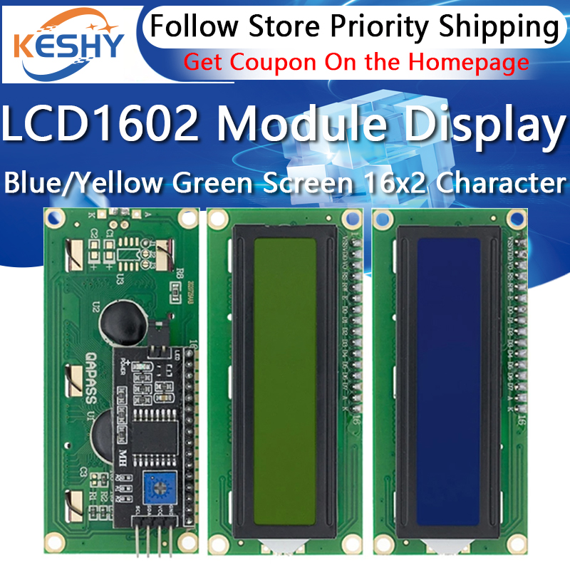 LCD1602 1602 LCD Module Blue / - I2C Lcd Display incelemesi ve fiyatı