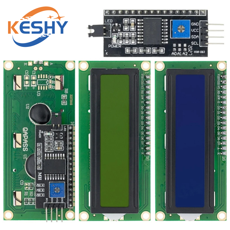 LCD1602 1602 LCD Module Blue / - I2C Lcd Display incelemesi ve fiyatı