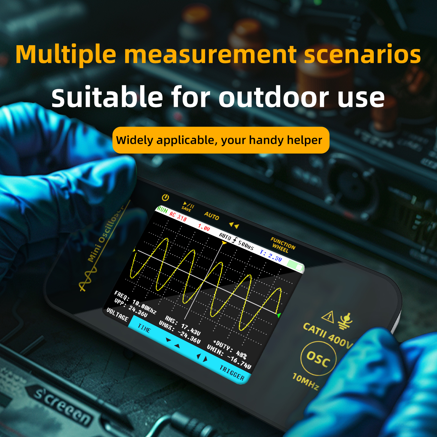 BSIDE OT3 Handheld Oscilloscop - Oscilloscope Dso Mini incelemesi ve fiyatı