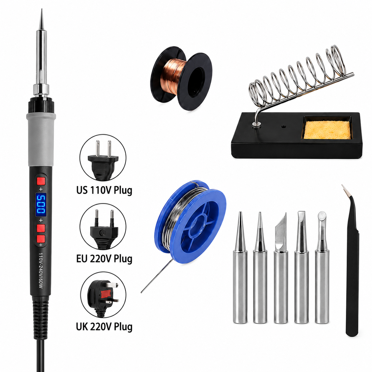 Adjustable Temperature Solderi - Diy Electronics Uk incelemesi ve fiyatı