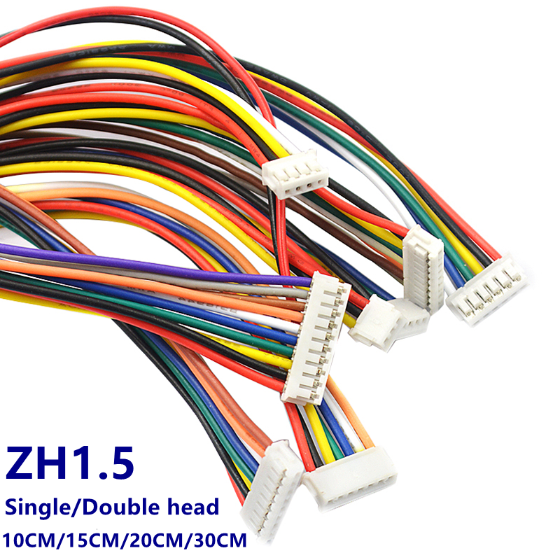 10PCS ZH 1.5mm Wire Cable Conn - Diy Electronics Wire incelemesi ve fiyatı