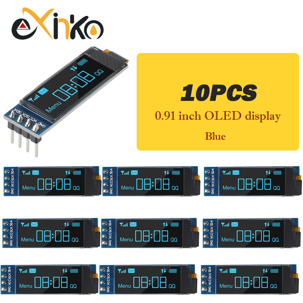 1-10pcs 0.91 inch OLED display - I2C Lcd Display incelemesi ve fiyatı