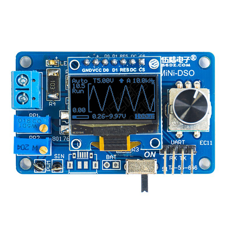 Mini DOS LCD oscilloscope kit  - Oscilloscope Dso Mini incelemesi ve fiyatı