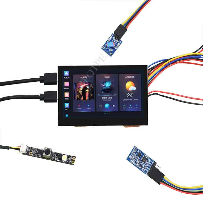 ESP32 S3 4.3inch LCD 800x480 C - I2C Lcd Display incelemesi ve fiyatı