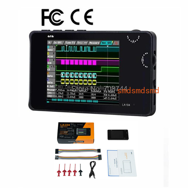 LA104 Mini DSO Digital Logic A - Oscilloscope Dso Mini incelemesi ve fiyatı