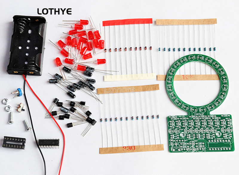 DIY Kit LED Gradient Ring Wate - Diy Electronics Com incelemesi ve fiyatı