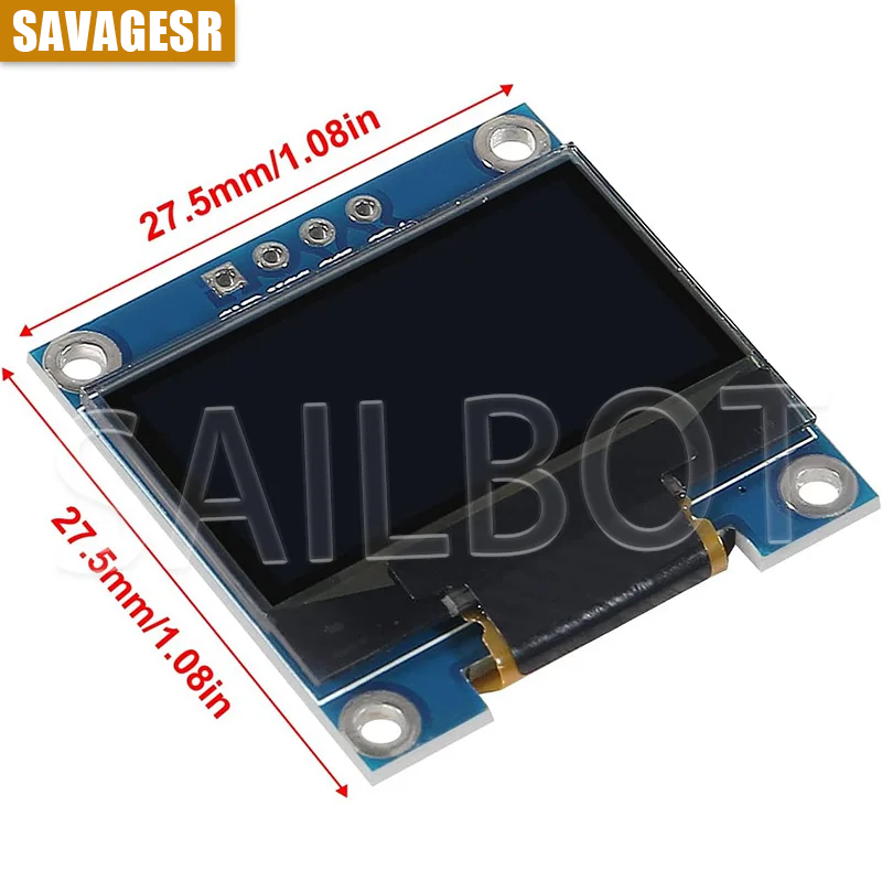 1-10PCS 0.96 Inch OLED Display - I2C Lcd Display incelemesi ve fiyatı