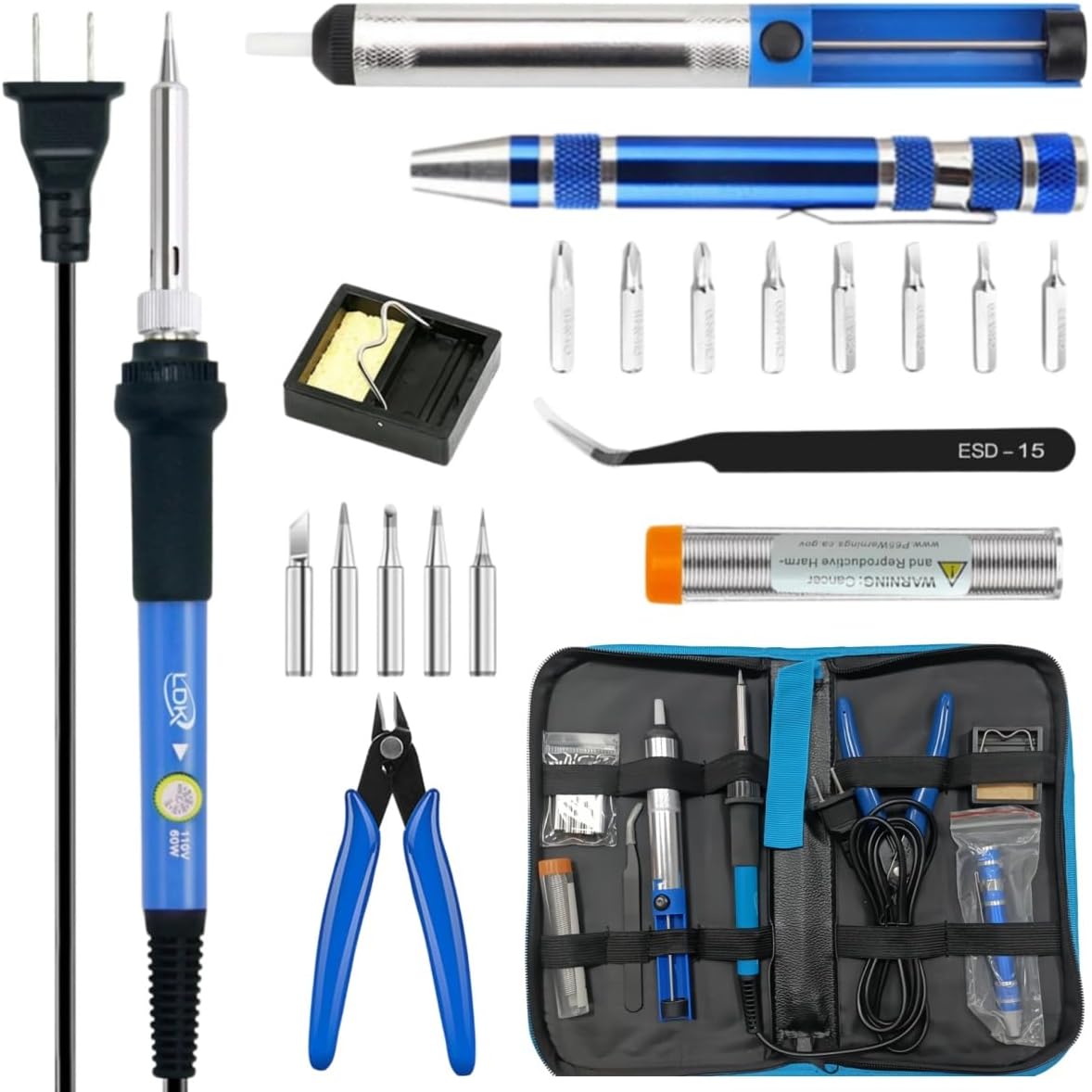 Soldering Iron Kit 60W with Ad - Soldering Iron Kit incelemesi ve fiyatı