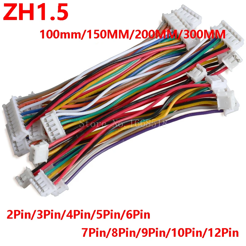 10PCS ZH 1.5mm Wire Cable Conn - Diy Electronics Wire incelemesi ve fiyatı