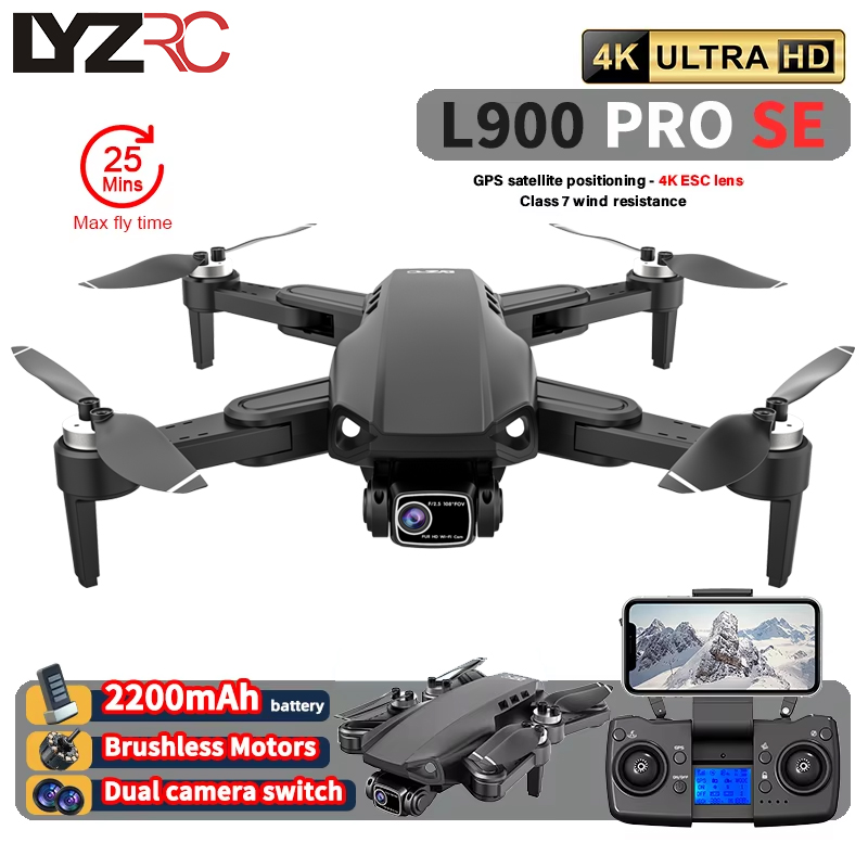L900 Pro SE MAX GPS Drone 4K P - Diy Rc Electronics incelemesi ve fiyatı