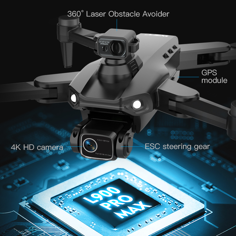 L900 Pro SE MAX GPS Drone 4K P - Diy Rc Electronics incelemesi ve fiyatı