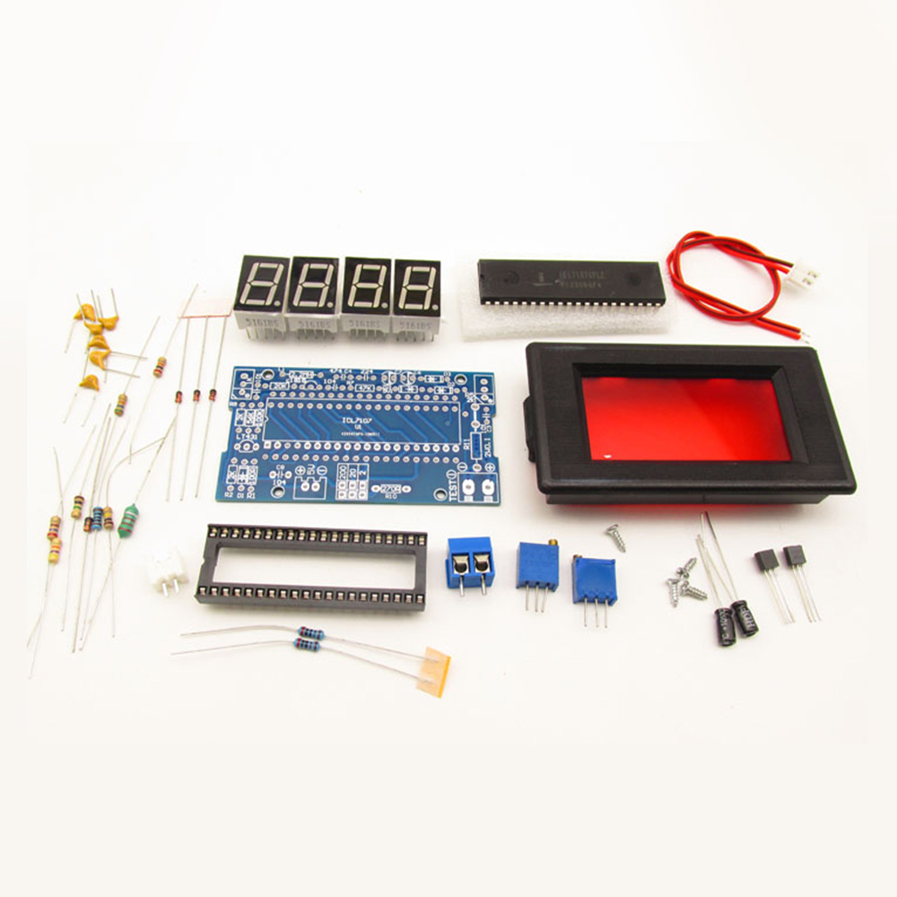 ICL7107 Voltmeter DIY Kit Part - Diy Electronics Com incelemesi ve fiyatı