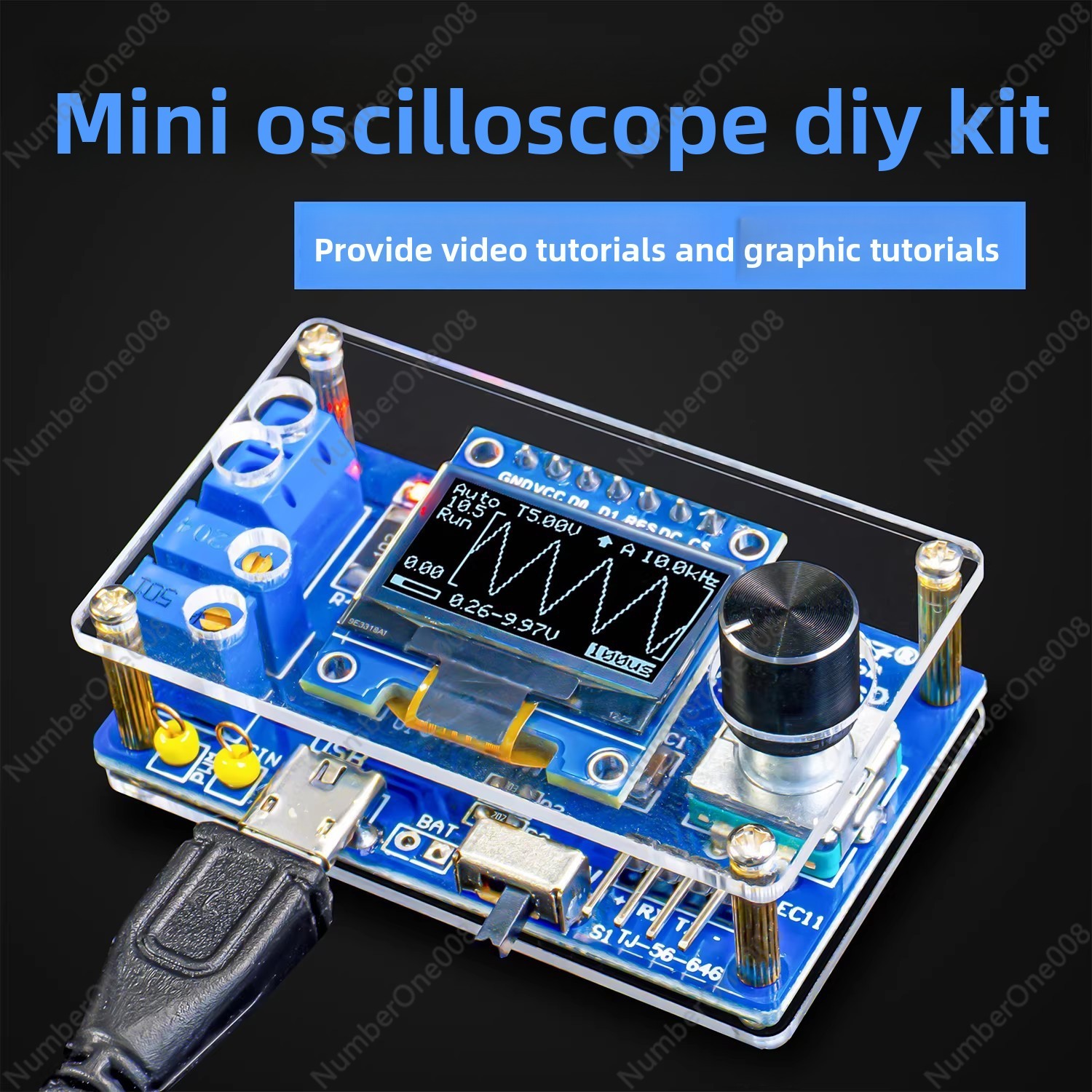 TJ-56-646 Mini DSO Oscilloscop - Oscilloscope Dso Mini incelemesi ve fiyatı