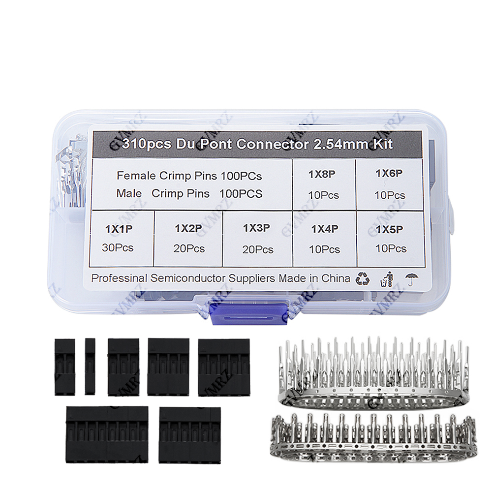 310PCS/BOX 2.54mm Male+Female  - Diy Electronics Wire incelemesi ve fiyatı