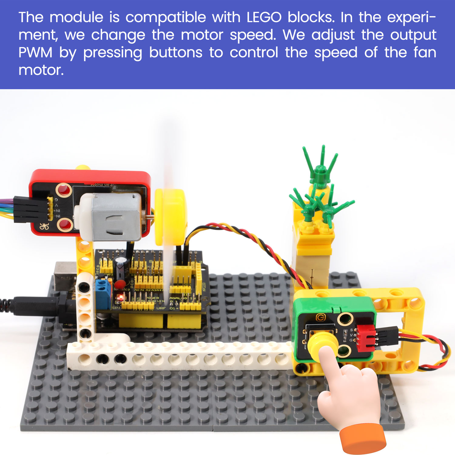 DC 3-6V 130 Motor Fan Module f - Diy Lego Electronics incelemesi ve fiyatı