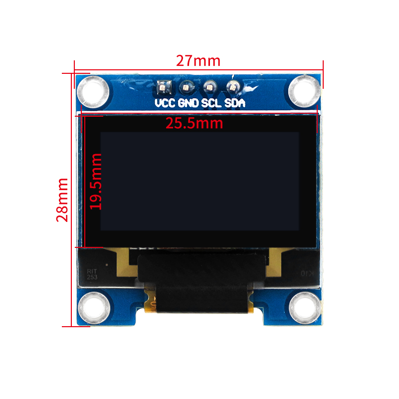 0.96 Inch OLED SSD1306 I2C IIC - I2C Lcd Display incelemesi ve fiyatı