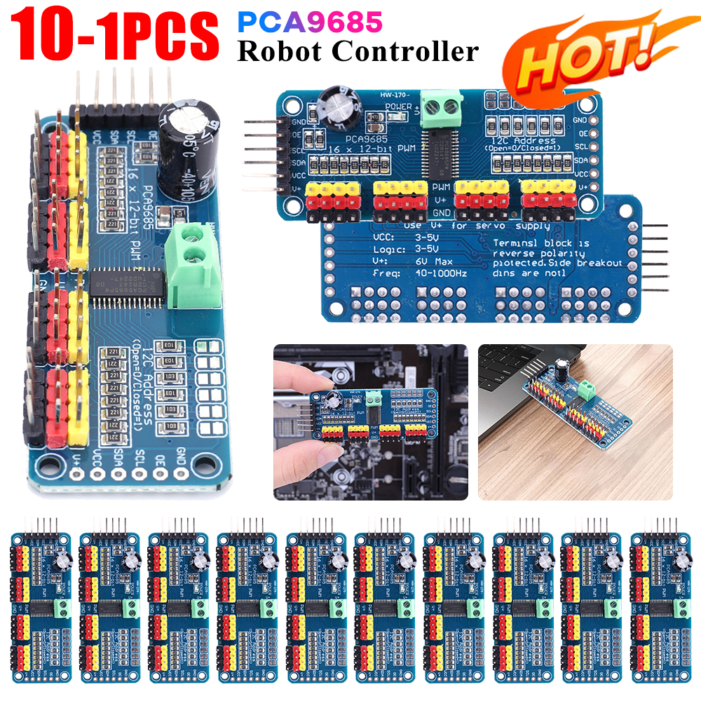 16 Channel 12 Bit PWM Servo Mo - Diy Electronics Motor incelemesi ve fiyatı