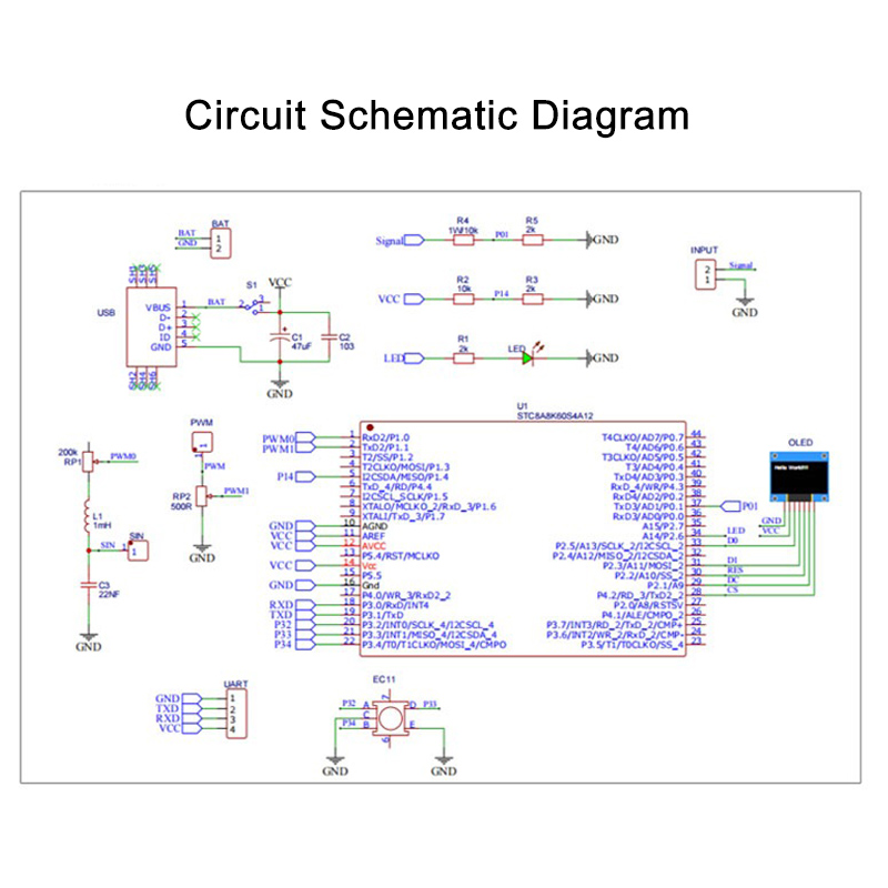 DIY Mini-DSO LCD Digital Oscil - Oscilloscope Dso Mini incelemesi ve fiyatı