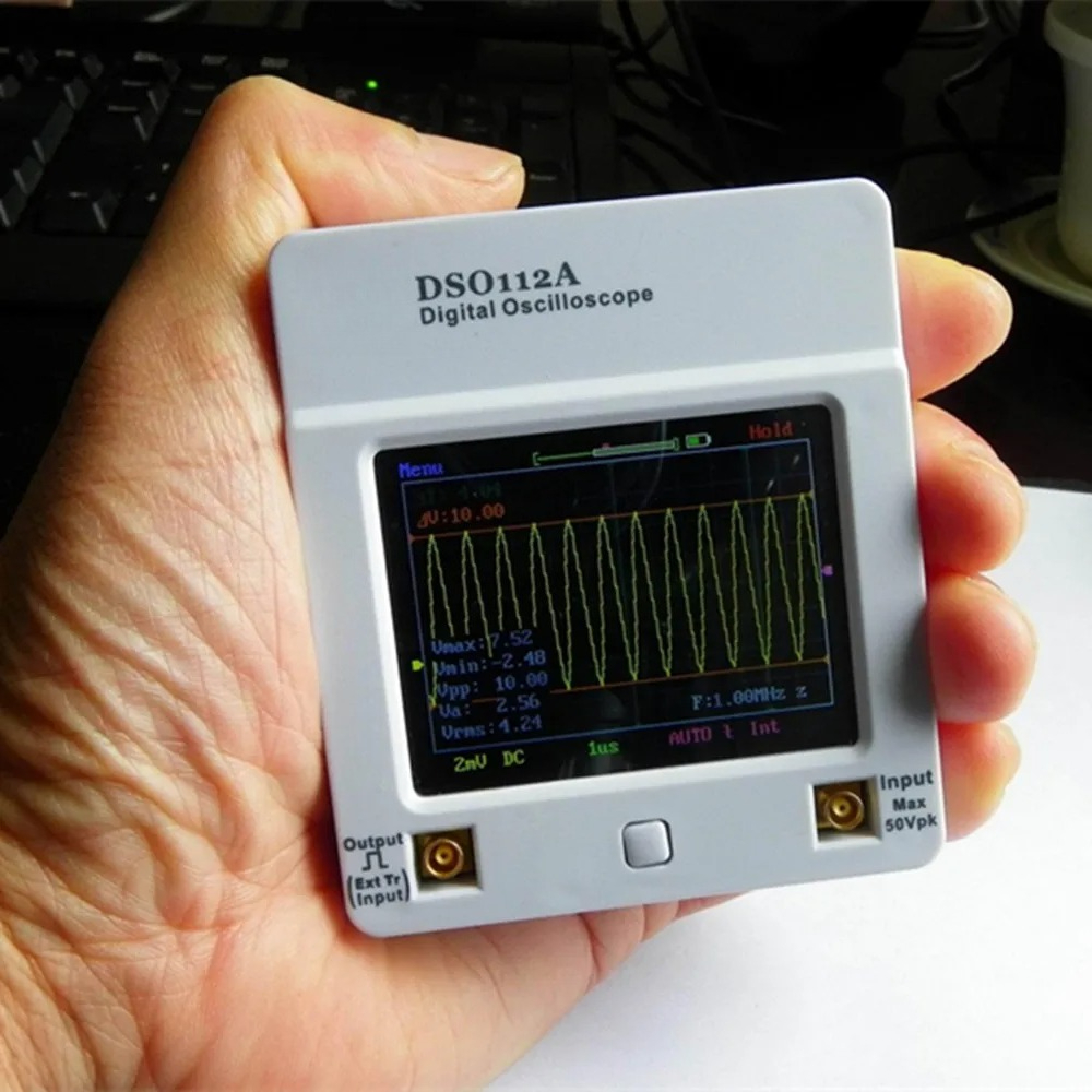 Osciloscopio DSO 112A TFT Touc - Oscilloscope Dso Mini incelemesi ve fiyatı