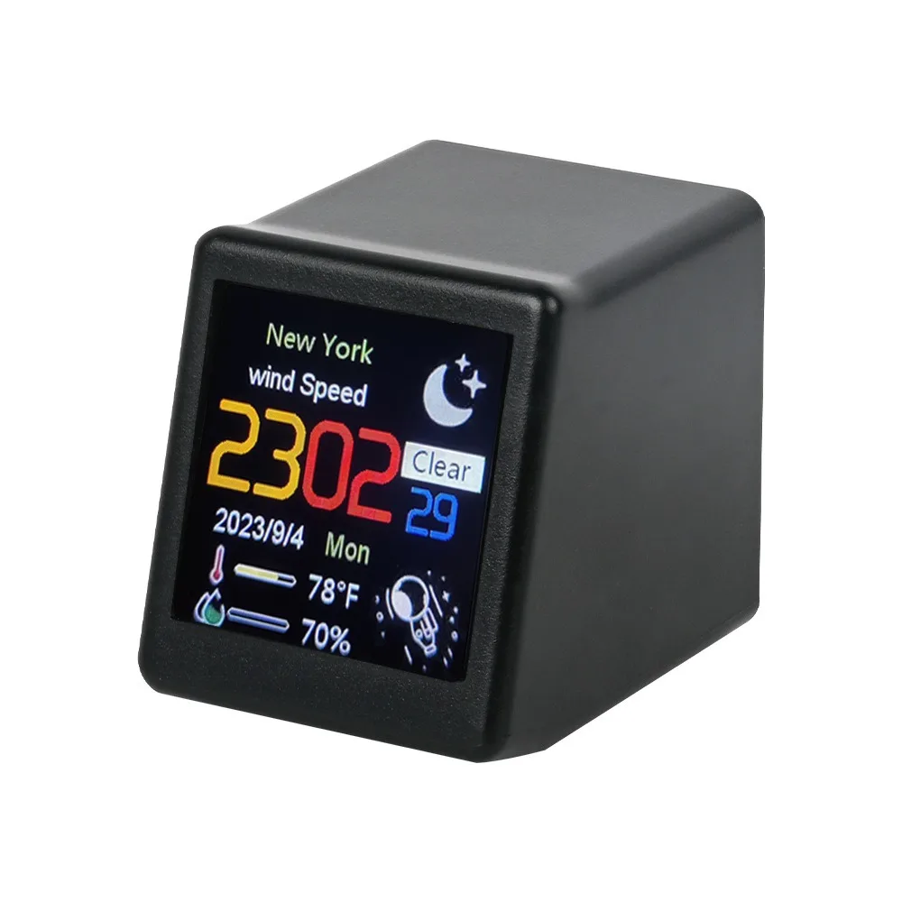 MINI Smart Clock WIFI clock We - Diy Electronics Desk incelemesi ve fiyatı