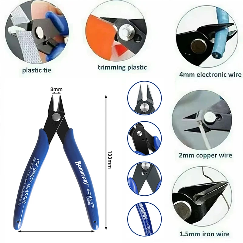 170 Electronic Diagonal Pliers - Diy Electronics Com incelemesi ve fiyatı