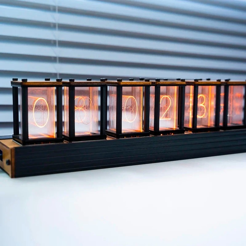 Luxury Nixie Glow Tube Clock W - Diy Electronics Desk incelemesi ve fiyatı