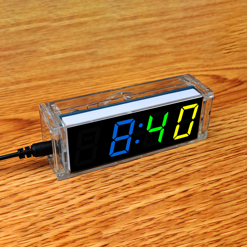 Digital Tube DIY Clock Kit Tem - Diy Electronics Com incelemesi ve fiyatı