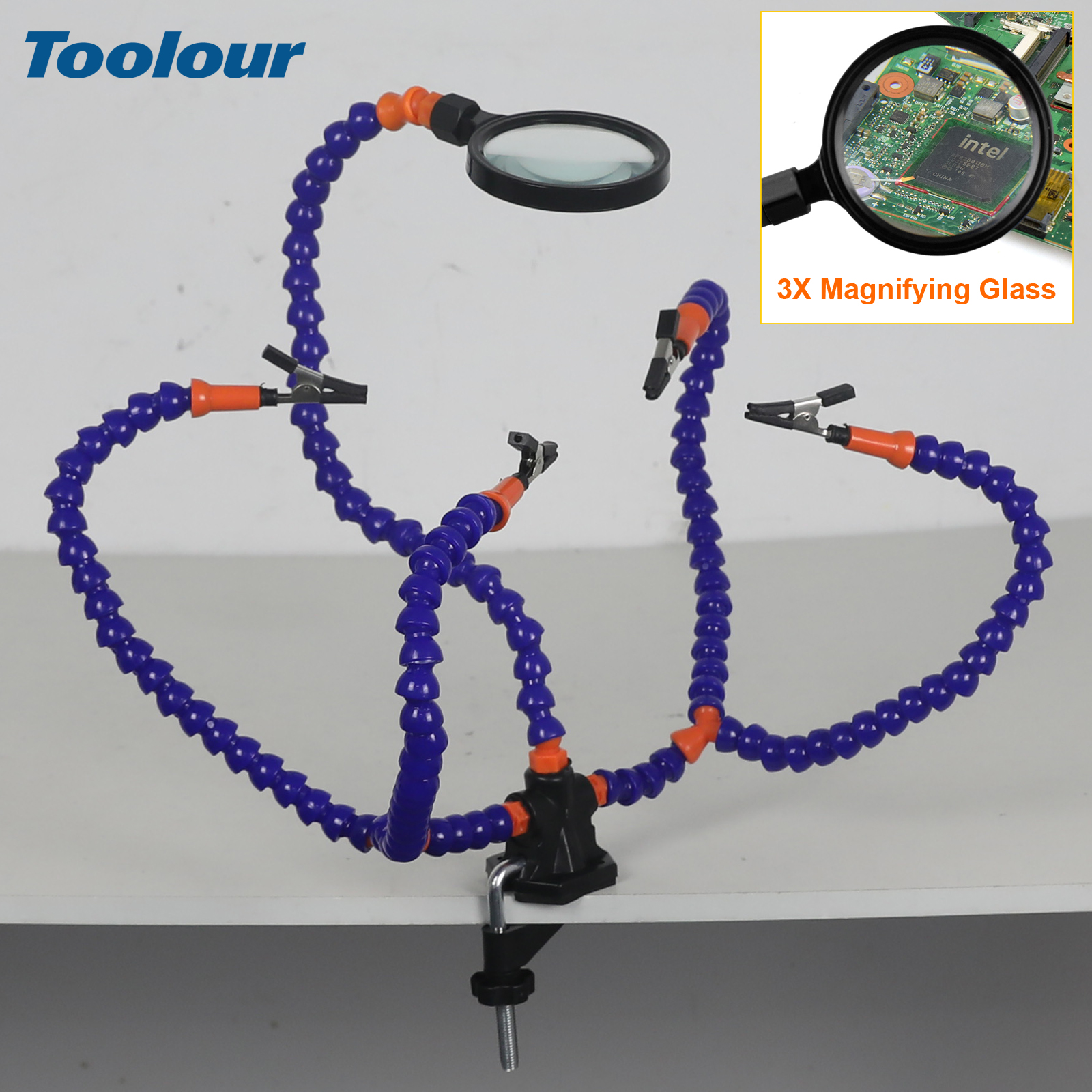 Toolour Soldering Third Hand T - Diy Electronics Desk incelemesi ve fiyatı