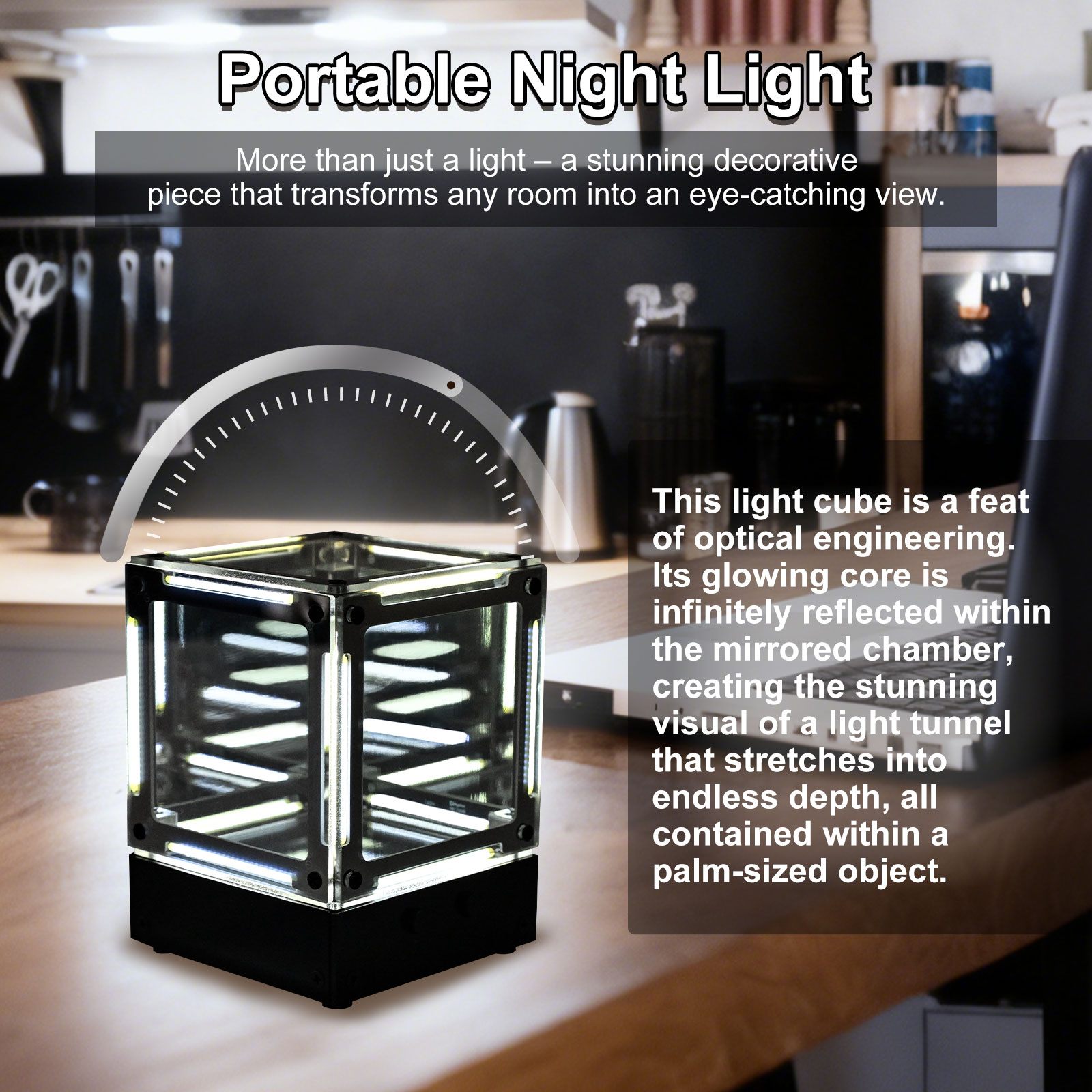 DIY LED Filament Cube Light So - Diy Electronics Desk incelemesi ve fiyatı