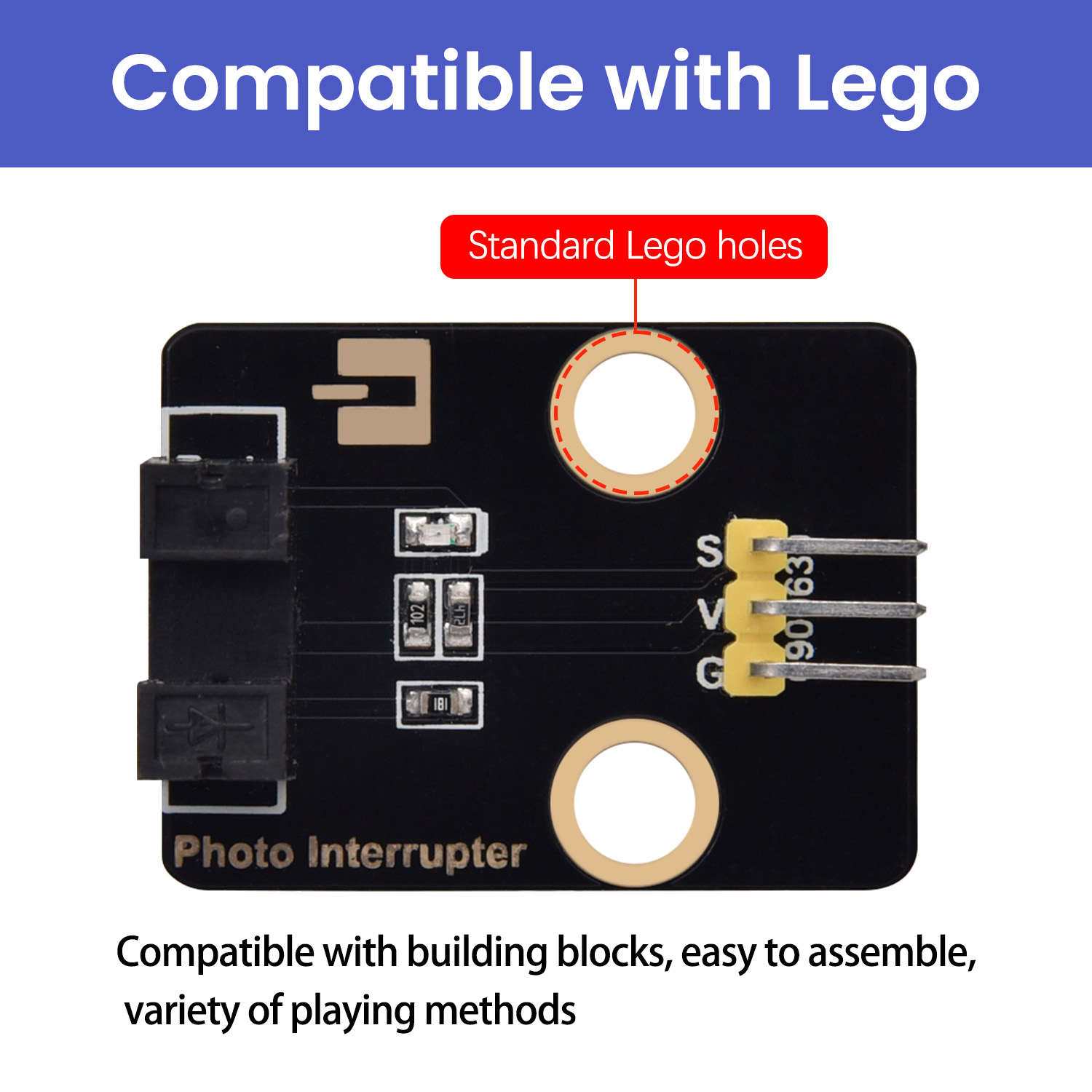Photo Interrupter Sensor DIY E - Diy Lego Electronics incelemesi ve fiyatı