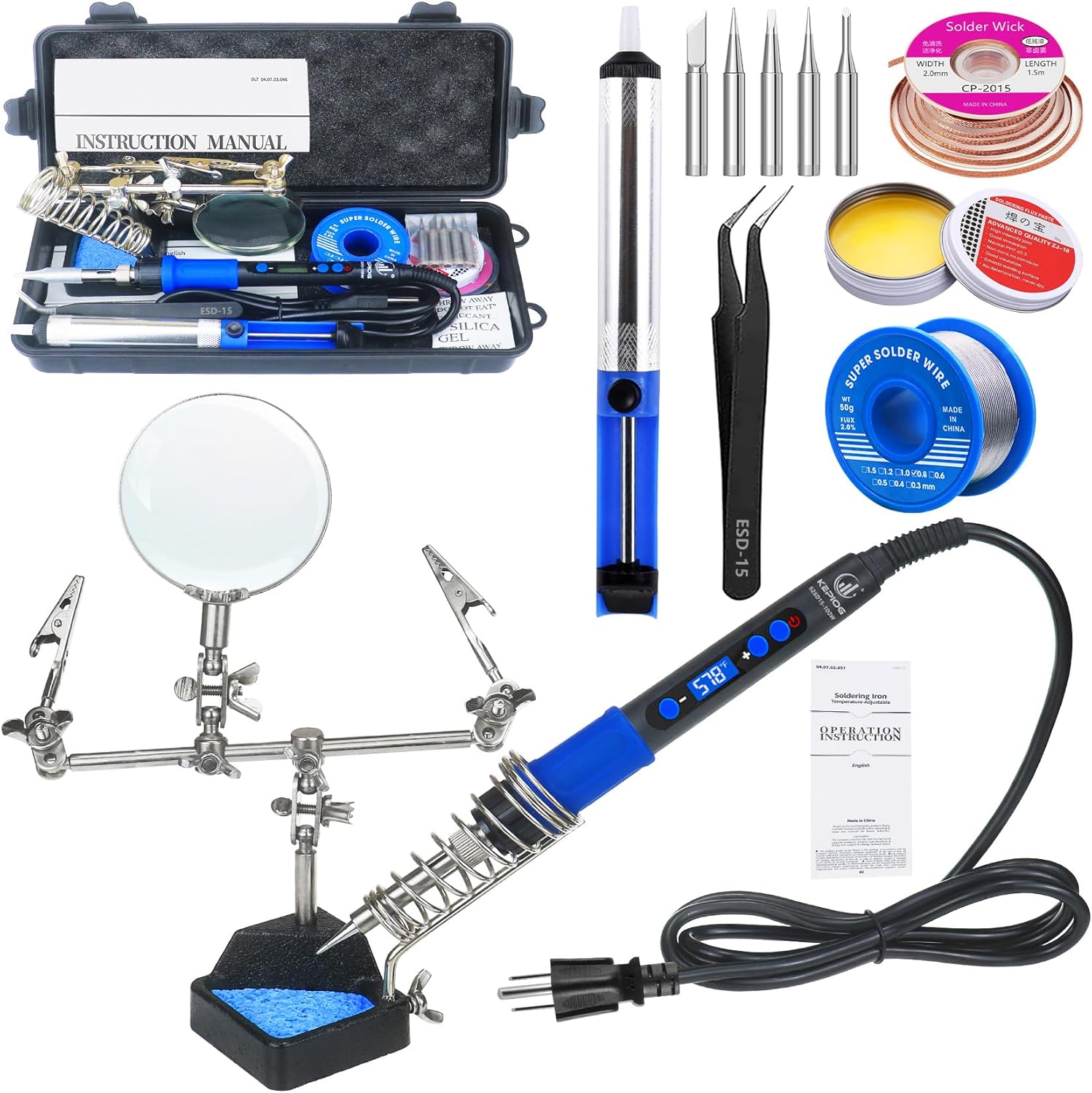 Soldering Iron Kit, 100W LCD D - Soldering Iron Kit incelemesi ve fiyatı