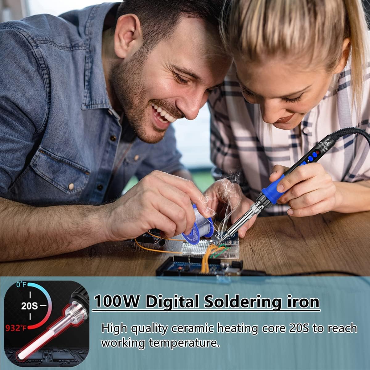 Soldering Iron Kit, 100W LCD D - Soldering Iron Kit incelemesi ve fiyatı