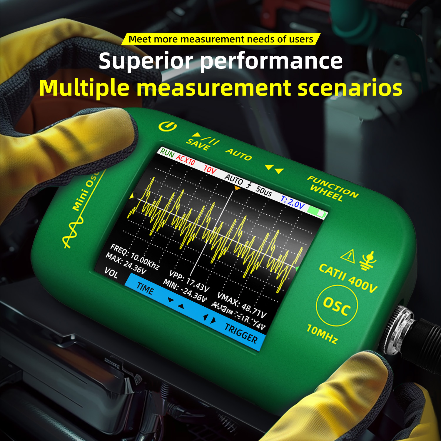 BSIDE Portable Oscilloscope 10 - Oscilloscope Dso Mini incelemesi ve fiyatı