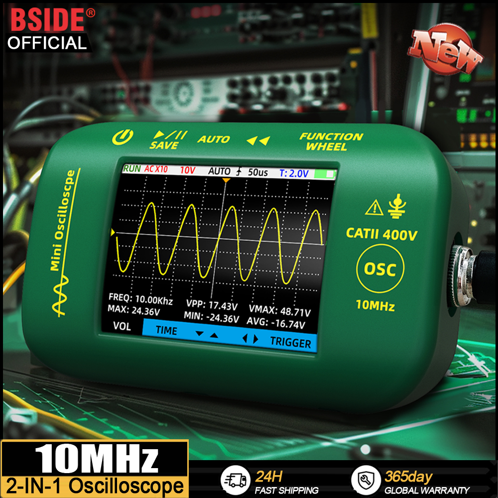 BSIDE Portable Oscilloscope 10 - Oscilloscope Dso Mini incelemesi ve fiyatı
