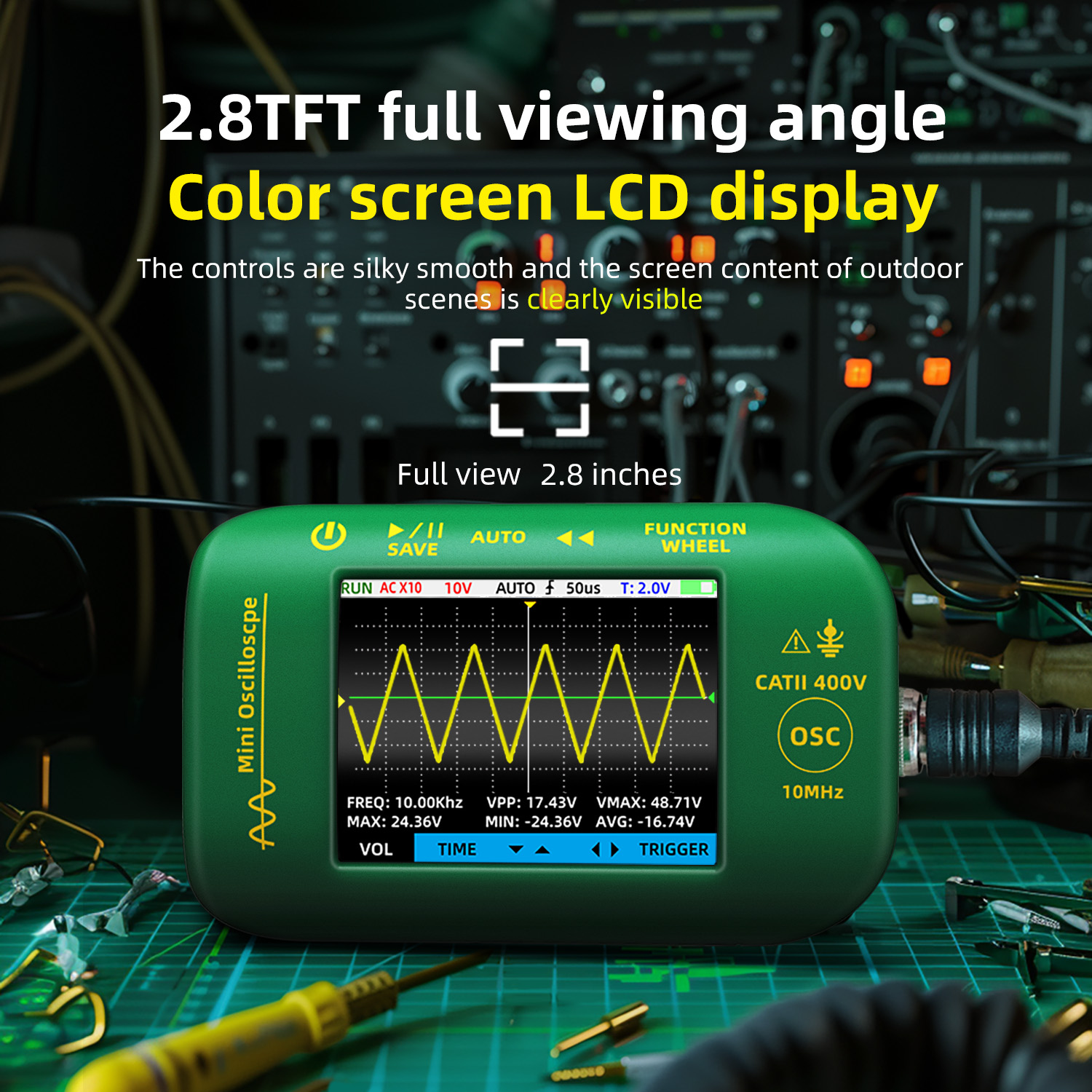 BSIDE Portable Oscilloscope 10 - Oscilloscope Dso Mini incelemesi ve fiyatı