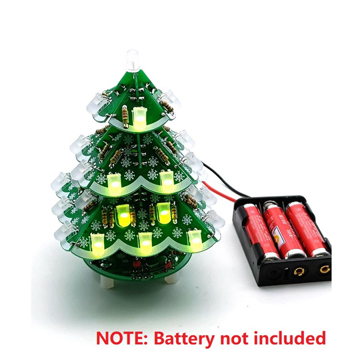 Newest! 3D Stereo Christmas Tr - Diy Electronics Com incelemesi ve fiyatı