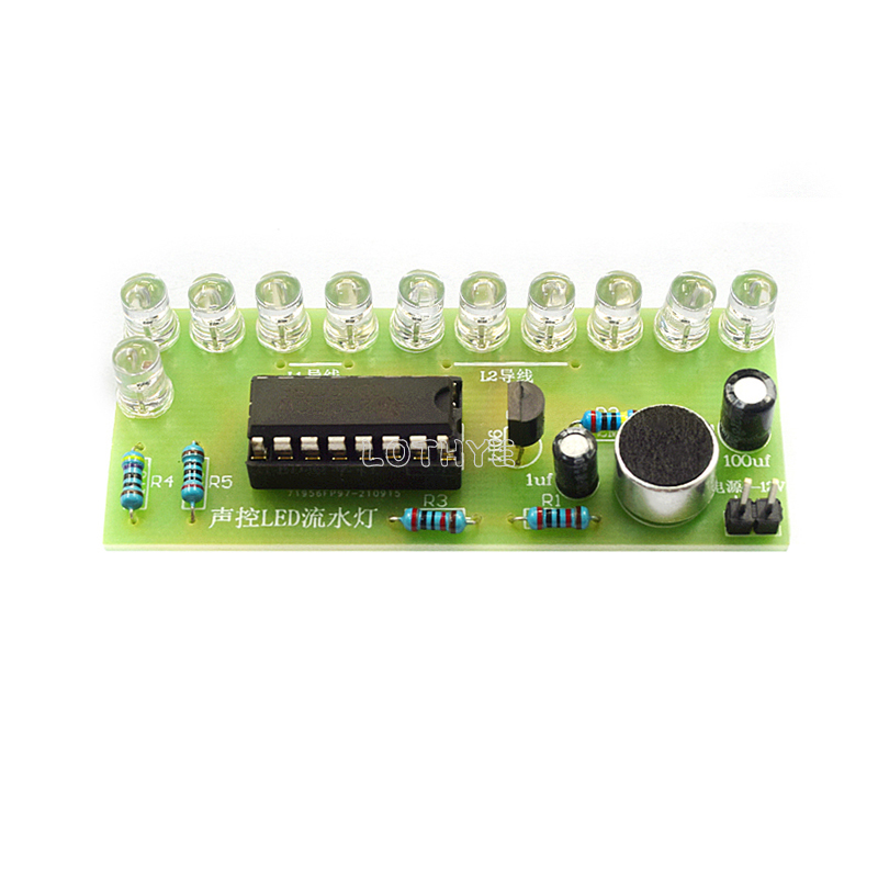 CD4017 Voice Control LED Water - Diy Electronics Com incelemesi ve fiyatı