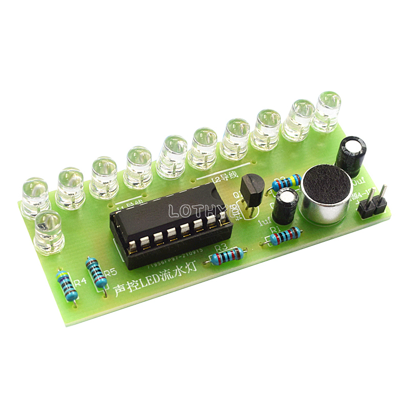 CD4017 Voice Control LED Water - Diy Electronics Com incelemesi ve fiyatı