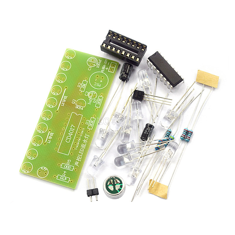 CD4017 Voice Control LED Water - Diy Electronics Com incelemesi ve fiyatı