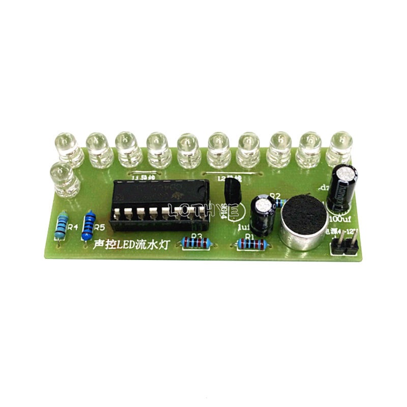 CD4017 Voice Control LED Water - Diy Electronics Com incelemesi ve fiyatı