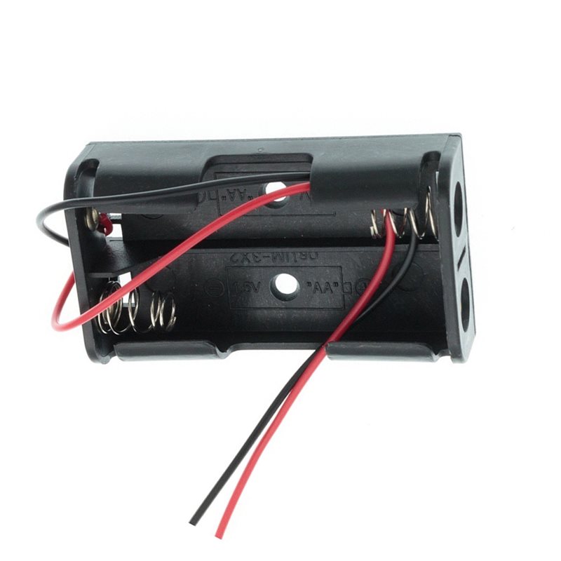 AAAEL-100Pcs 2AA Battery Case  - Diy Electronics Wire incelemesi ve fiyatı