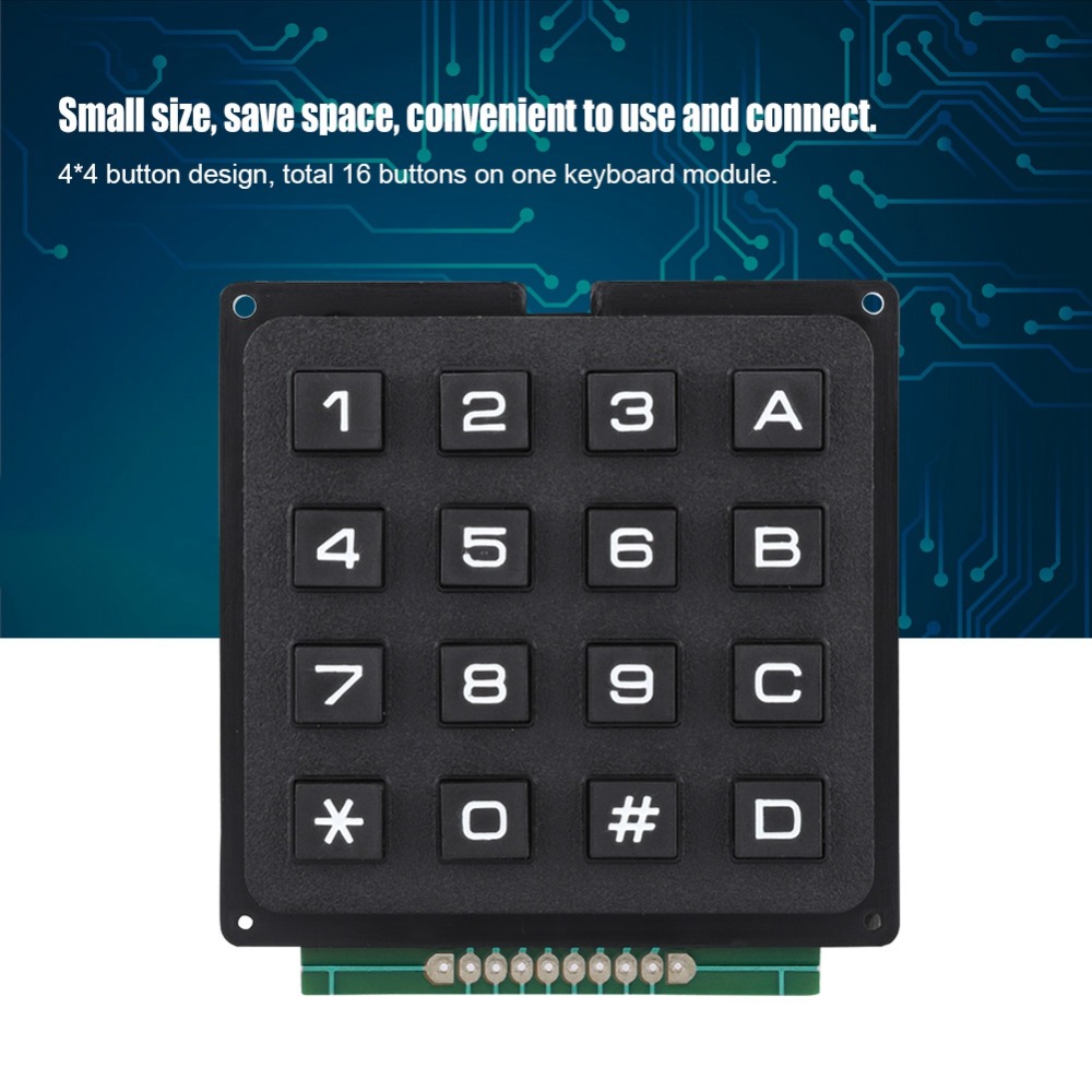 Practical 4x4 Numeric Keypad 1 - Diy Electronics Uk incelemesi ve fiyatı