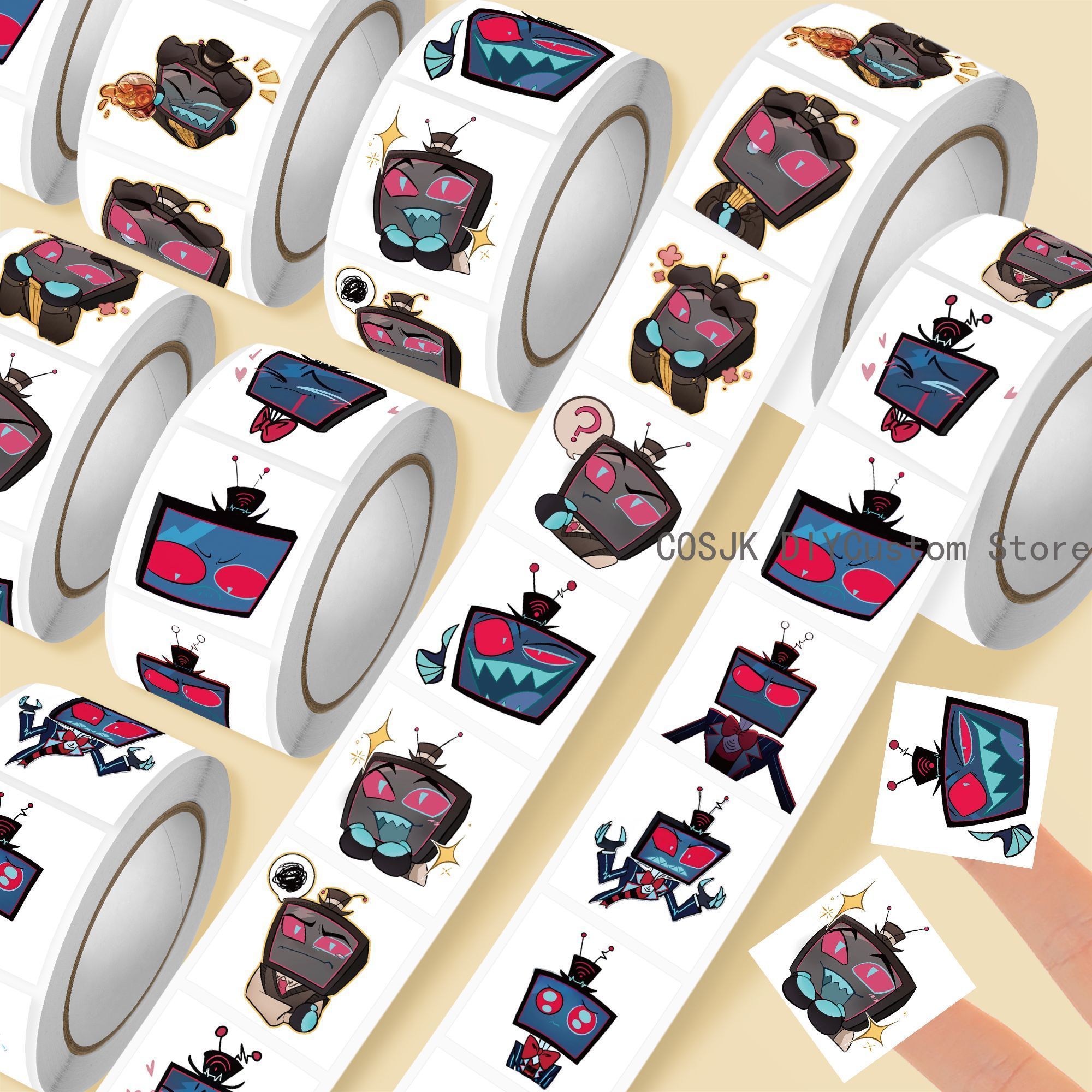 500Pc/Roll Anime Vox Q Version - Diy Q incelemesi ve fiyatı