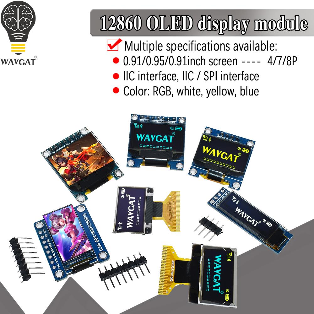White Yellow Blue color 4Pin 7 - I2C Lcd Display incelemesi ve fiyatı